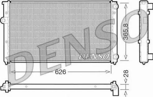 NPS DRM32027 - Radiators, Motora dzesēšanas sistēma autodraugiem.lv