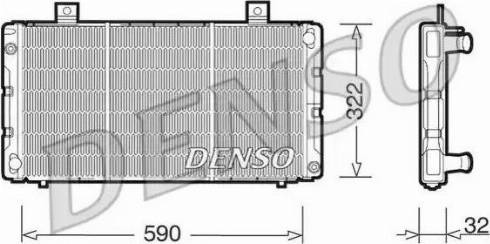 NPS DRM25003 - Radiators, Motora dzesēšanas sistēma autodraugiem.lv