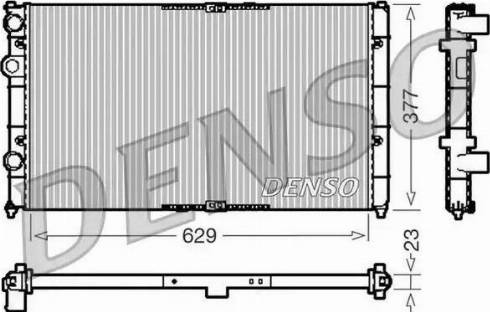 NPS DRM26040 - Radiators, Motora dzesēšanas sistēma autodraugiem.lv