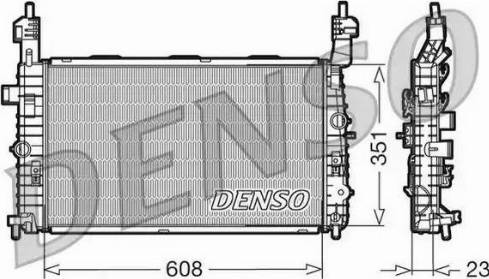 NPS DRM20093 - Radiators, Motora dzesēšanas sistēma autodraugiem.lv