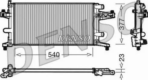 NPS DRM20040 - Radiators, Motora dzesēšanas sistēma autodraugiem.lv