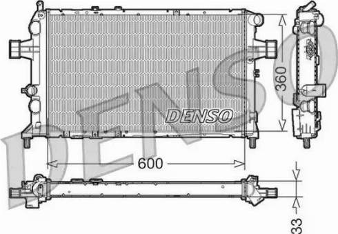 NPS DRM20018 - Radiators, Motora dzesēšanas sistēma autodraugiem.lv