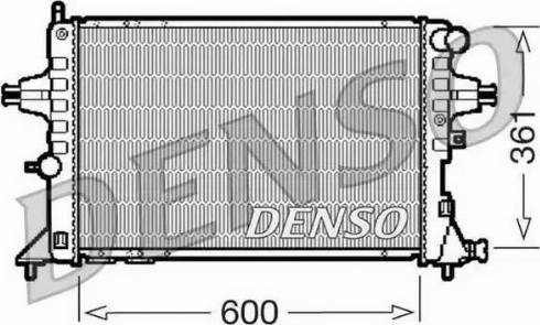 NPS DRM20084 - Radiators, Motora dzesēšanas sistēma autodraugiem.lv