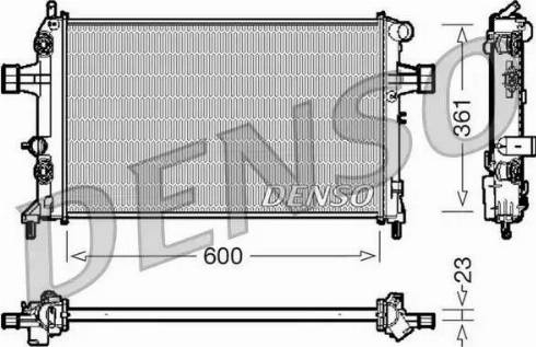 NPS DRM20086 - Radiators, Motora dzesēšanas sistēma autodraugiem.lv