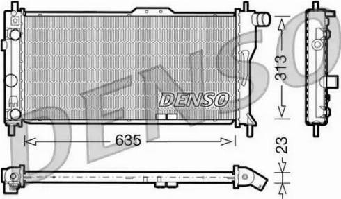 NPS DRM20034 - Radiators, Motora dzesēšanas sistēma autodraugiem.lv