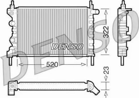 NPS DRM20031 - Radiators, Motora dzesēšanas sistēma autodraugiem.lv