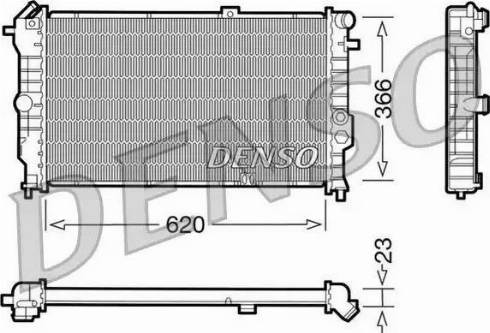 NPS DRM20020 - Radiators, Motora dzesēšanas sistēma autodraugiem.lv