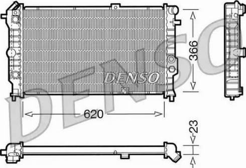 NPS DRM20022 - Radiators, Motora dzesēšanas sistēma autodraugiem.lv