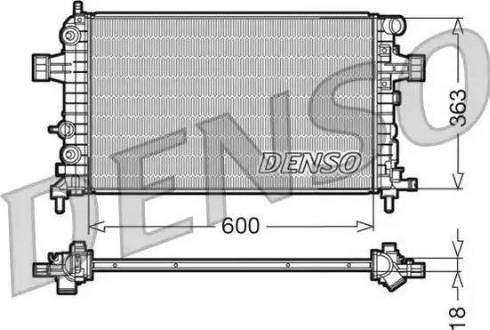 NPS DRM20101 - Radiators, Motora dzesēšanas sistēma autodraugiem.lv