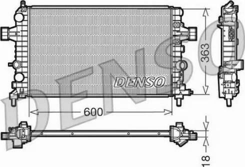 NPS DRM20103 - Radiators, Motora dzesēšanas sistēma autodraugiem.lv