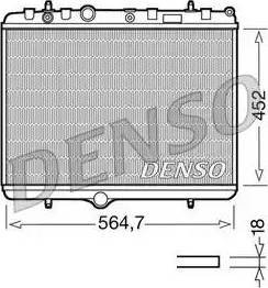 NPS DRM21055 - Radiators, Motora dzesēšanas sistēma autodraugiem.lv