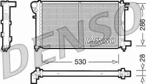 NPS DRM21002 - Radiators, Motora dzesēšanas sistēma autodraugiem.lv