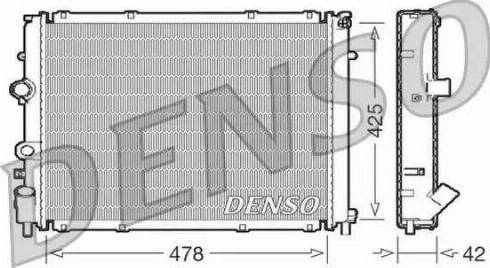 NPS DRM23031 - Radiators, Motora dzesēšanas sistēma autodraugiem.lv