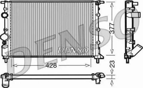 NPS DRM23032 - Radiators, Motora dzesēšanas sistēma autodraugiem.lv