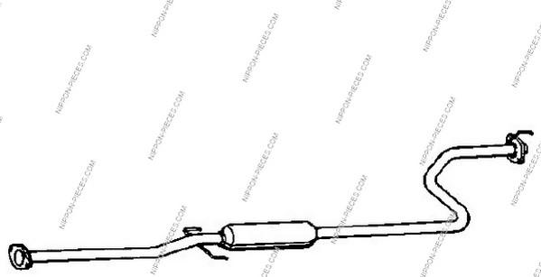 NPS H430A36 - Izplūdes gāzu sistēma autodraugiem.lv