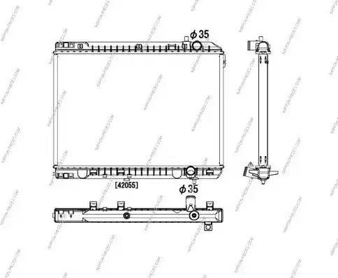 NPS K156A31 - Radiators, Motora dzesēšanas sistēma autodraugiem.lv