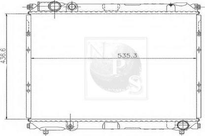 NPS S156I42 - Radiators, Motora dzesēšanas sistēma autodraugiem.lv