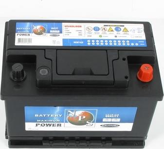 NPS U540L40B - Startera akumulatoru baterija autodraugiem.lv