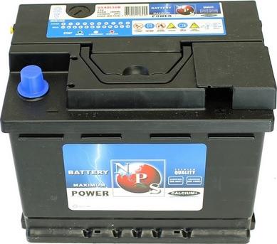 NPS U540L50B - Startera akumulatoru baterija autodraugiem.lv