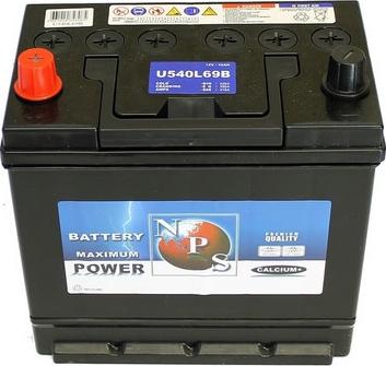 NPS U540L69B - Startera akumulatoru baterija autodraugiem.lv