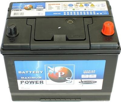 NPS U540L66B - Startera akumulatoru baterija autodraugiem.lv