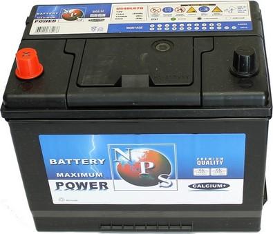 NPS U540L67B - Startera akumulatoru baterija autodraugiem.lv
