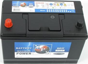 NPS U540L35B - Startera akumulatoru baterija autodraugiem.lv