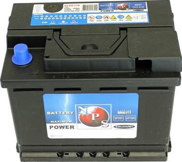 NPS U540L31B - Startera akumulatoru baterija autodraugiem.lv