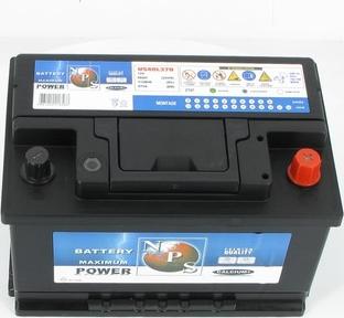 NPS U540L37B - Startera akumulatoru baterija autodraugiem.lv