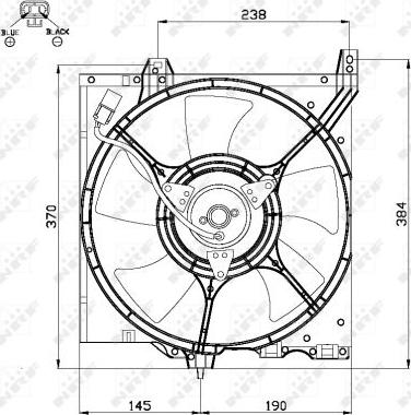 NRF 47477 - Ventilators, Motora dzesēšanas sistēma autodraugiem.lv