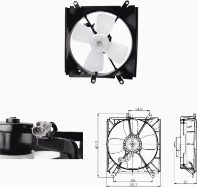 NRF 47693 - Ventilators, Motora dzesēšanas sistēma autodraugiem.lv