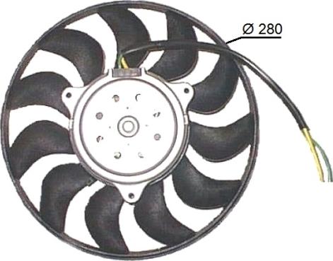 NRF 47616 - Ventilators, Motora dzesēšanas sistēma autodraugiem.lv