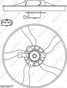 NRF 47070 - Ventilators, Motora dzesēšanas sistēma autodraugiem.lv