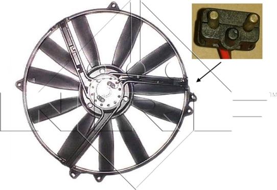 NRF 47300 - Ventilators, Motora dzesēšanas sistēma autodraugiem.lv