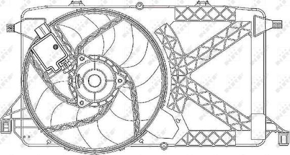 NRF 47264 - Ventilators, Motora dzesēšanas sistēma autodraugiem.lv