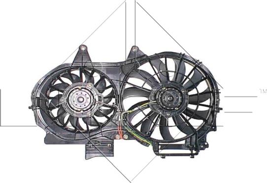 NRF 47205 - Ventilators, Motora dzesēšanas sistēma autodraugiem.lv