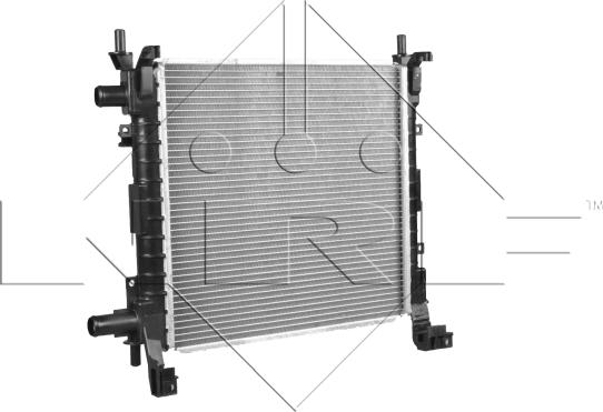 NRF 54671 - Radiators, Motora dzesēšanas sistēma autodraugiem.lv