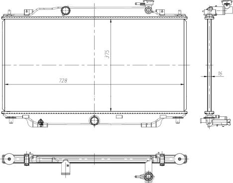 NRF 550024 - Radiators, Motora dzesēšanas sistēma autodraugiem.lv