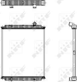 NRF 509563 - Radiators, Motora dzesēšanas sistēma autodraugiem.lv