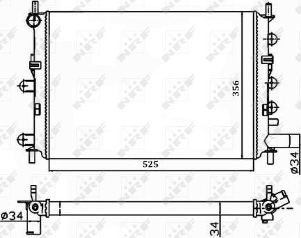 NRF 514436A - Radiators, Motora dzesēšanas sistēma autodraugiem.lv