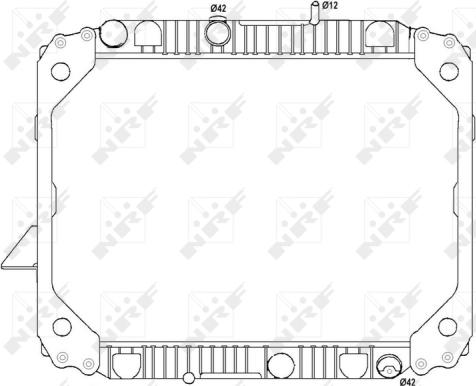 NRF 513475 - Radiators, Motora dzesēšanas sistēma autodraugiem.lv