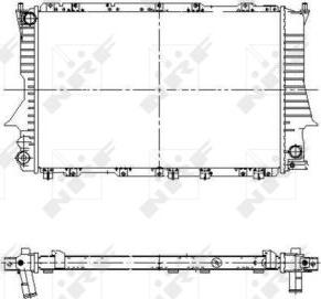 NRF 51320 - Radiators, Motora dzesēšanas sistēma autodraugiem.lv