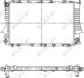 NRF 51320 - Radiators, Motora dzesēšanas sistēma autodraugiem.lv