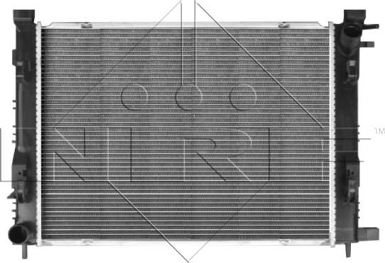 NRF 58444 - Radiators, Motora dzesēšanas sistēma autodraugiem.lv