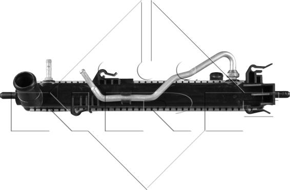 NRF 58556 - Radiators, Motora dzesēšanas sistēma autodraugiem.lv