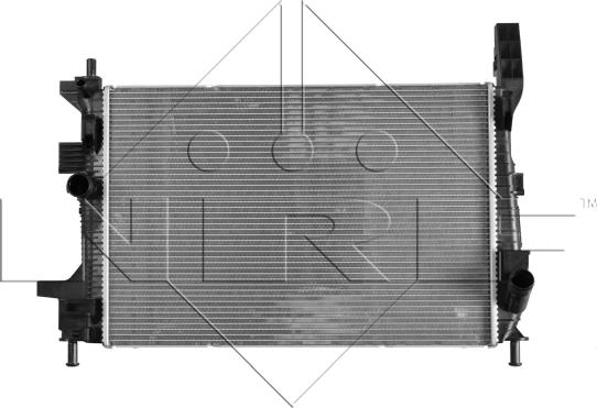 NRF 58650 - Radiators, Motora dzesēšanas sistēma autodraugiem.lv