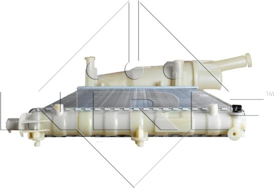 NRF 58072 - Radiators, Motora dzesēšanas sistēma autodraugiem.lv