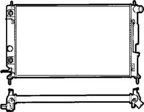 NRF 58291 - Radiators, Motora dzesēšanas sistēma autodraugiem.lv