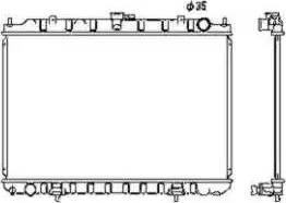 NRF 53451 - Radiators, Motora dzesēšanas sistēma autodraugiem.lv