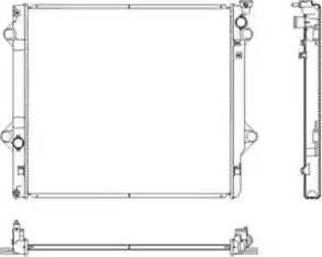 NRF 53542 - Radiators, Motora dzesēšanas sistēma autodraugiem.lv